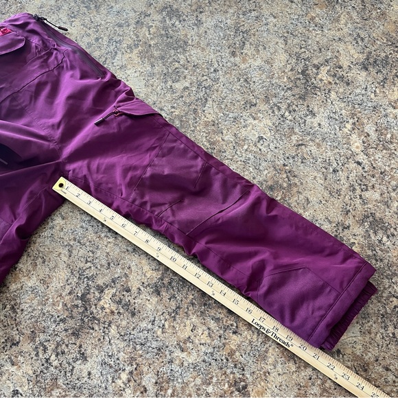 All In Motion 3M Thinsulate Waterproof Windproof Winter Ski Snow Bibs Girls XS - Picture 11 of 16